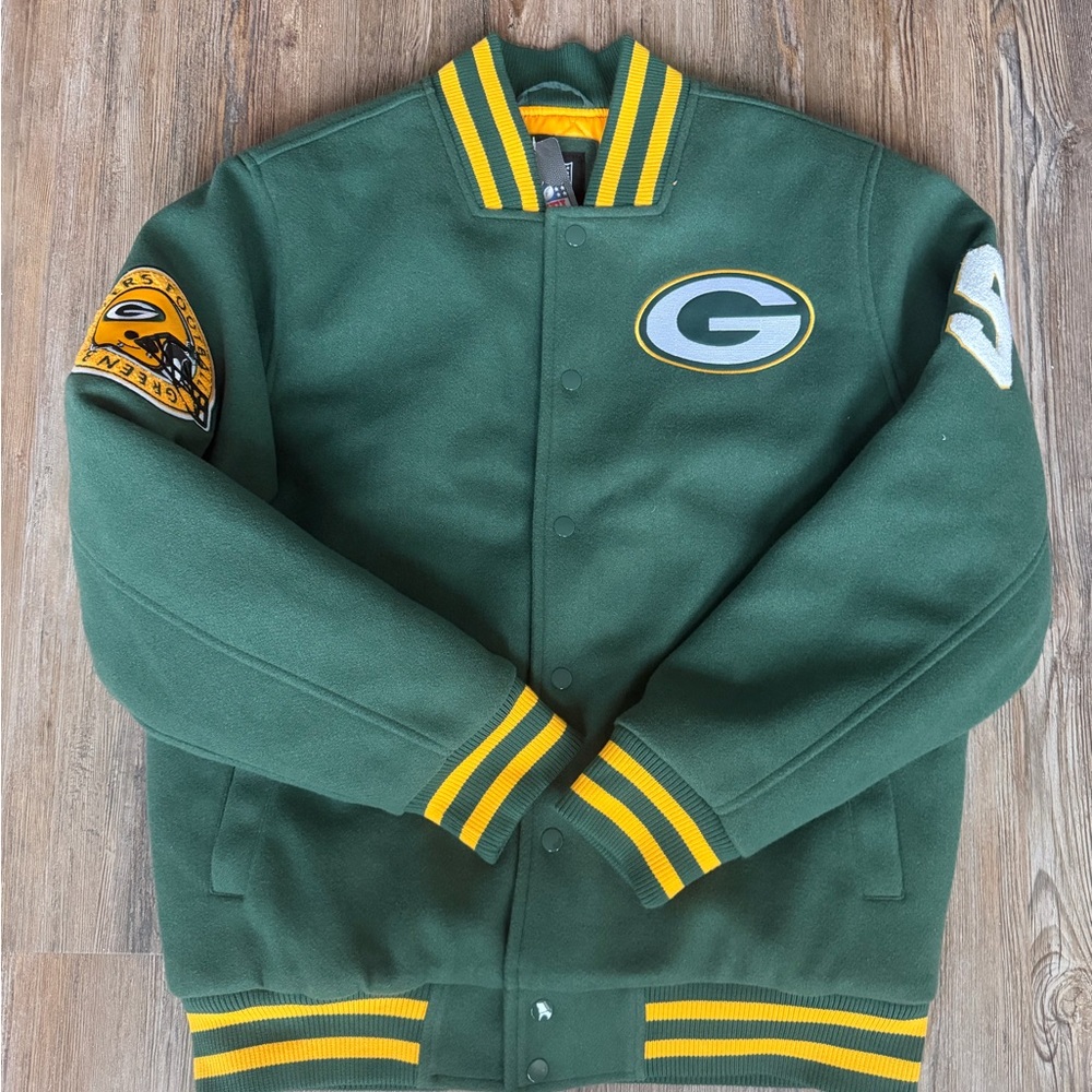 Green Bay Packers Varsity Jacket
